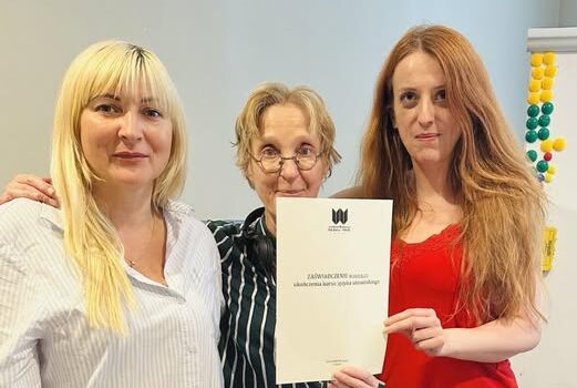 Zakończyliśmy kurs języka ukraińskiego (poziom B2) dla osób polskojęzycznych!