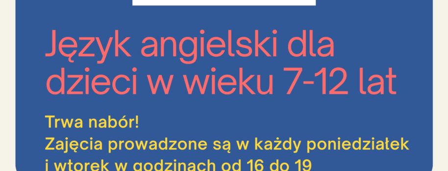 Триває набір на безкоштовний курс англійської мови для дітей!