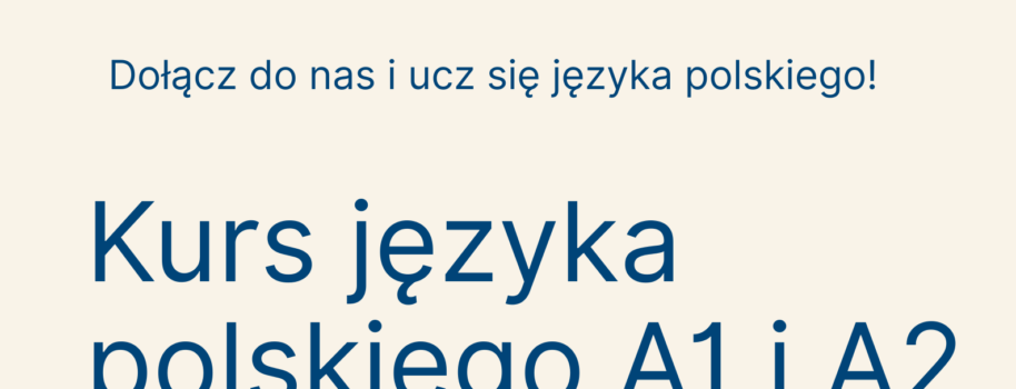Триває набір на курси польської мови рівня А1 та А2